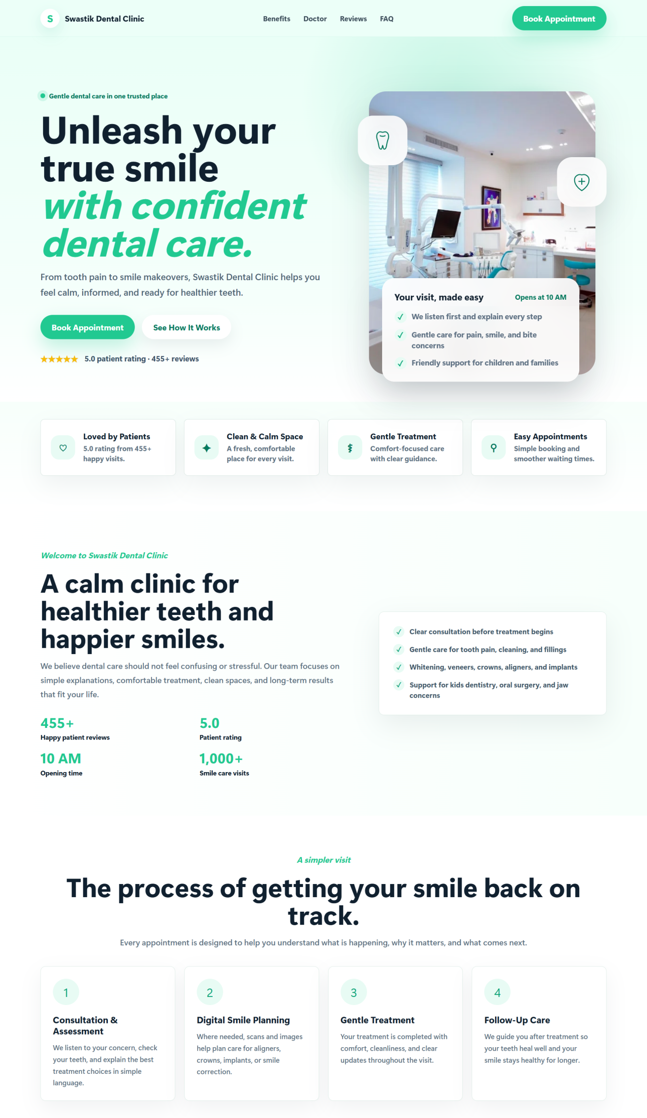 Local business website illustrating structured data and local search Local business website illustrating structured data and local search